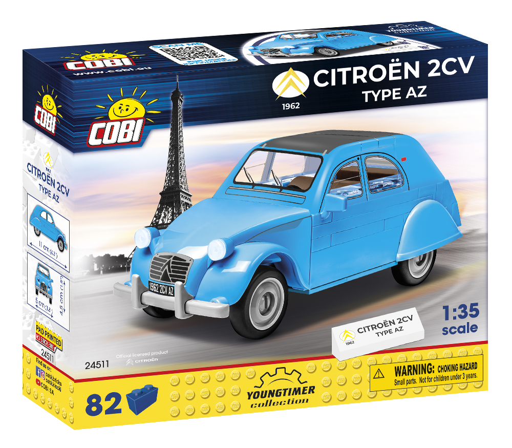 COBI 24511 - Citroen 2CV Type AZ 1962