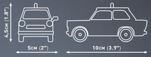 Laden Sie das Bild in den Galerie-Viewer, COBI 24541 - Trabant 601 Polizei
