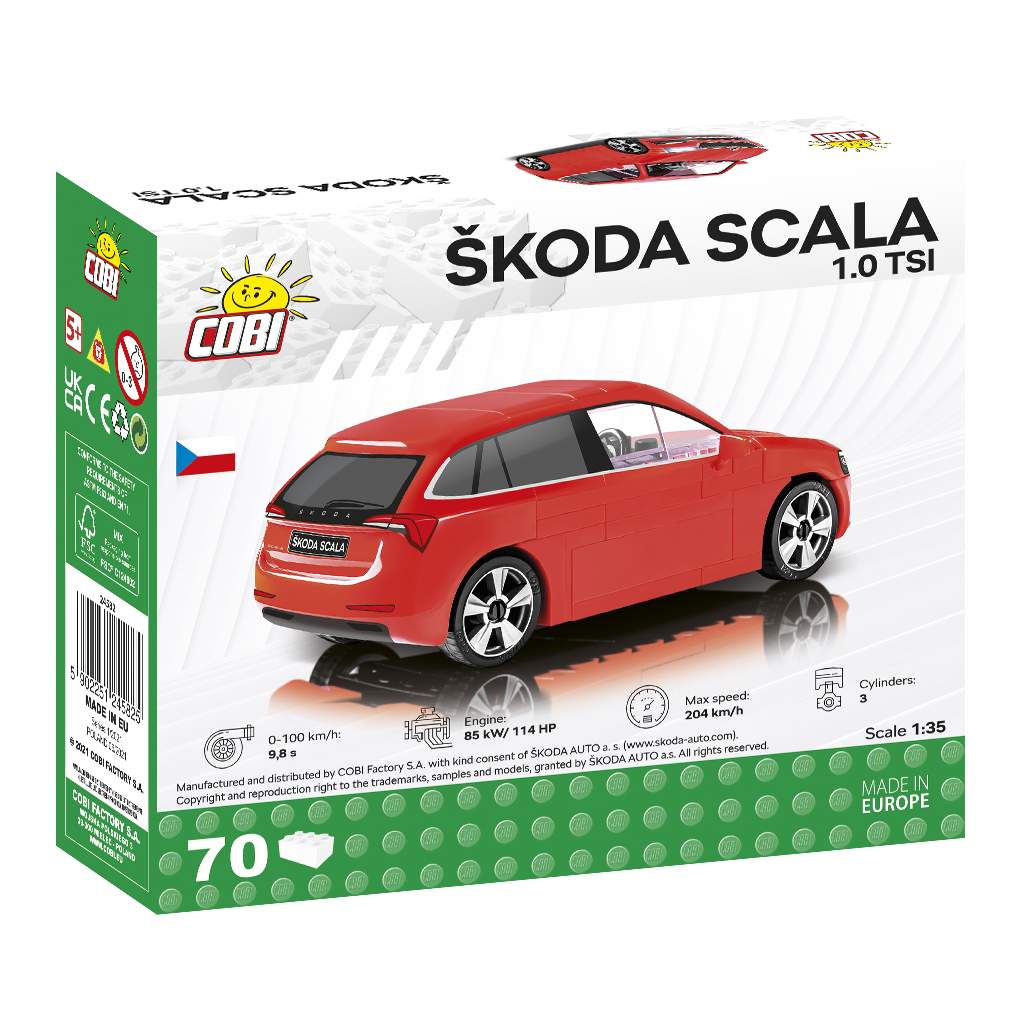 Cobi 24582 - Škoda Scala 1.0 TSI