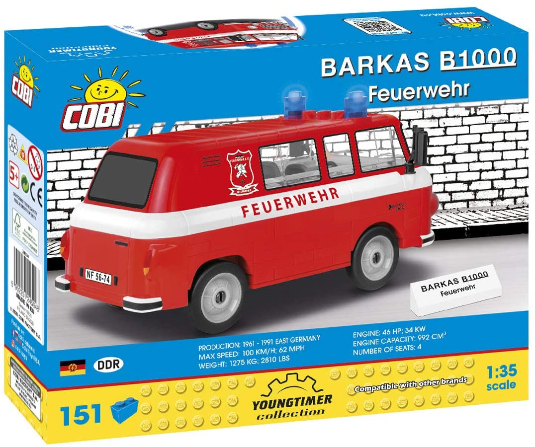 COBI 24594 - Barkas B1000 Feuerwehr