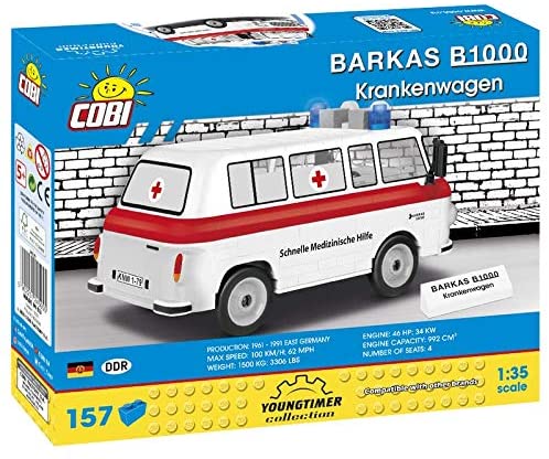 COBI 24595 - Barkas B1000 Krankenwagen