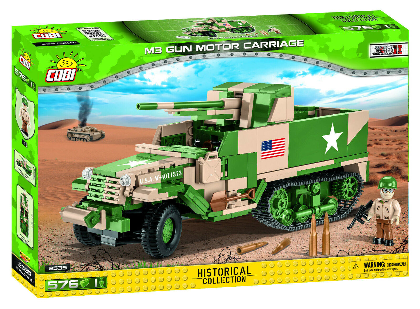 COBI 2535 - M3 Gun Motor Carriage