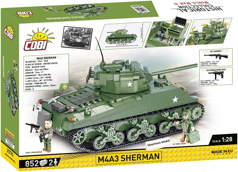 Cobi 2570 - M4A3 Sherman