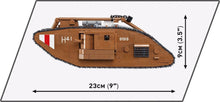 Laden Sie das Bild in den Galerie-Viewer, COBI 2984 - HEAVY TANK MARK V
