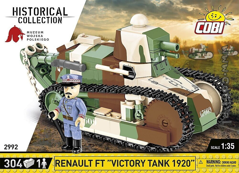 Cobi 2992 -  Panzer Renault FT 