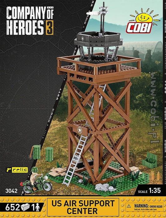 COBI 3042 - US Flugplatz Tower | Company of Heroes 3
