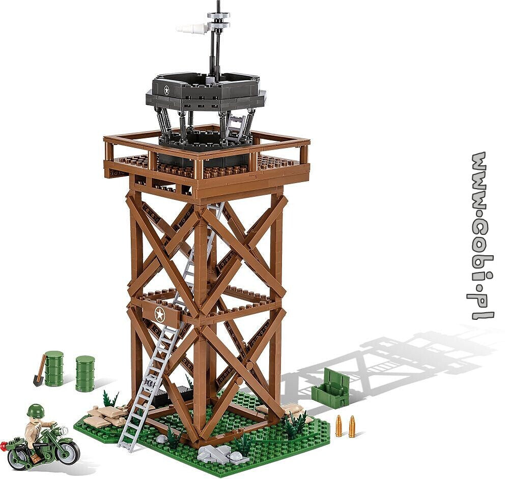 COBI 3042 - US Flugplatz Tower | Company of Heroes 3