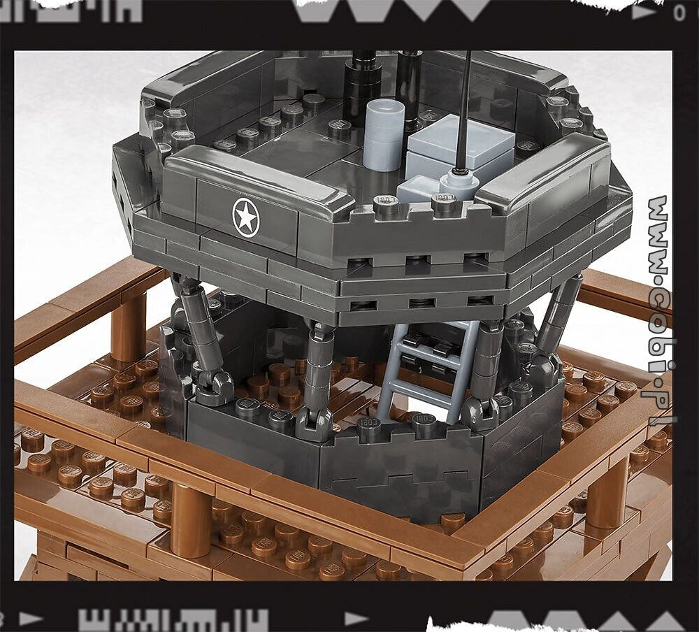 COBI 3042 - US Flugplatz Tower | Company of Heroes 3