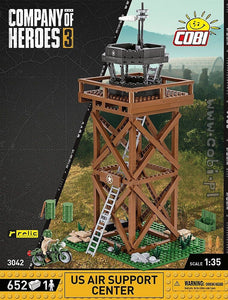 COBI 3042 - US Flugplatz Tower | Company of Heroes 3