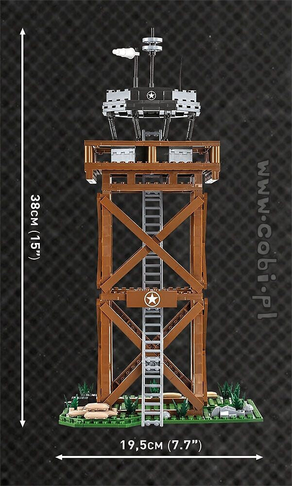 COBI 3042 - US Flugplatz Tower | Company of Heroes 3