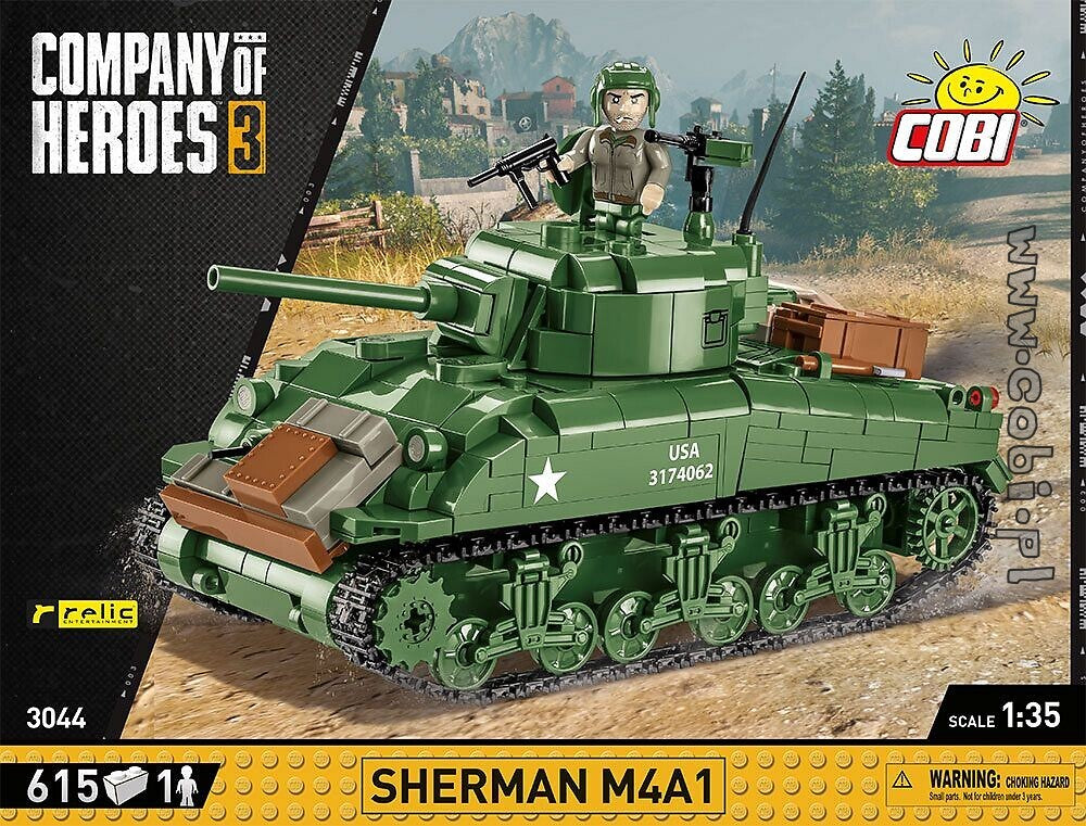 COBI 3044 - Sherman M4A1 | Company of Heroes 3