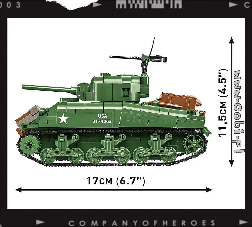 COBI 3044 - Sherman M4A1 | Company of Heroes 3