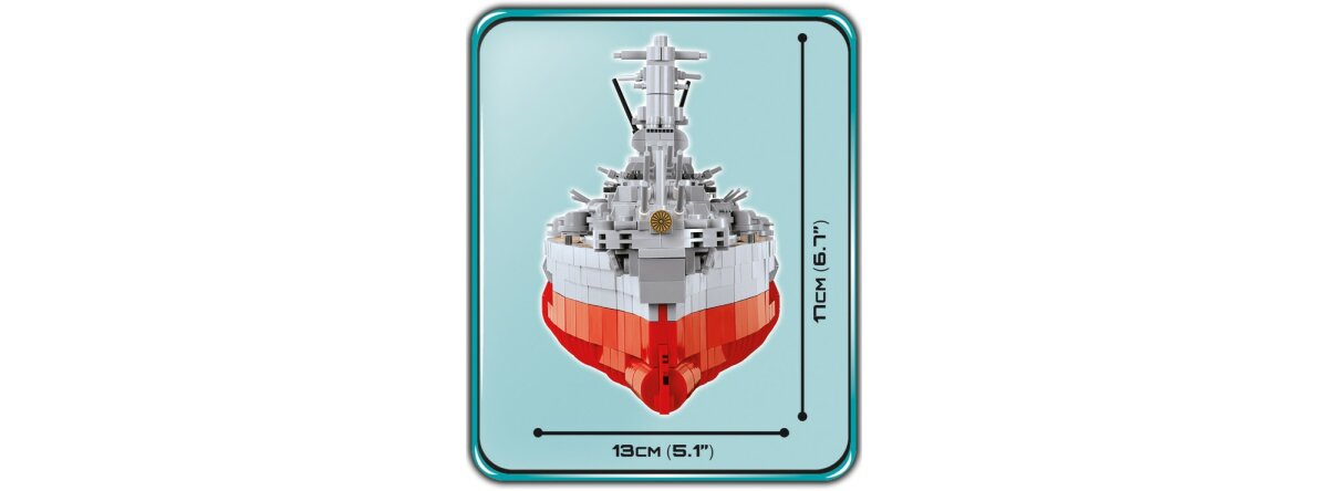 COBI 4814 - Battleship Yamato