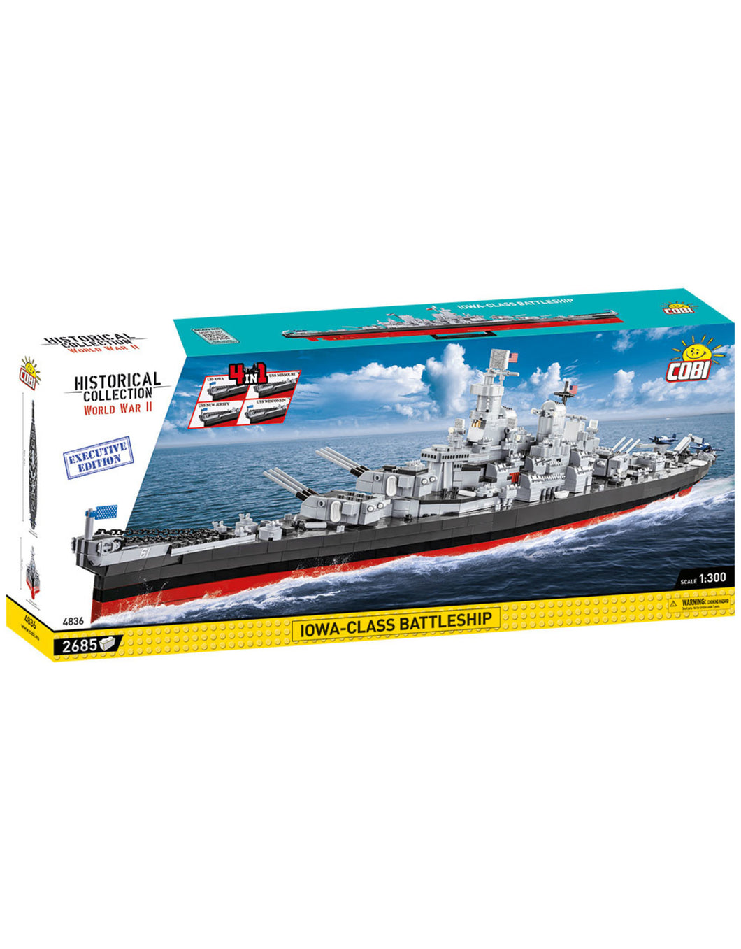 COBI 4836 - Executive Edition Iowa-Class Battleship