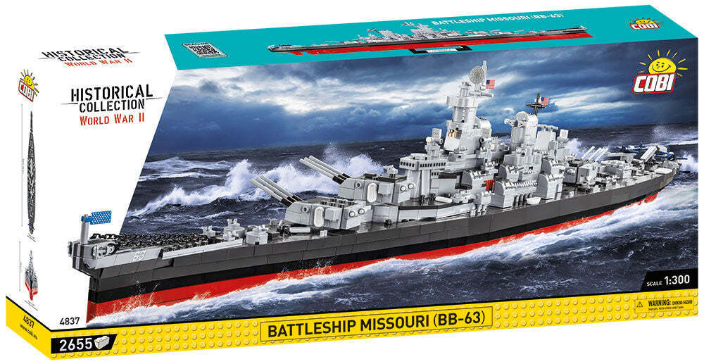 Cobi 4837 - Battleship Missouri (BB 63)