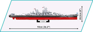 Cobi 4837 - Battleship Missouri (BB 63)