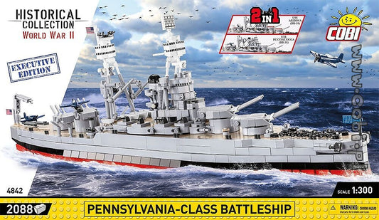 Cobi 4842 - Pennsylvania - Class Battleship (2in1) - Executive Edition