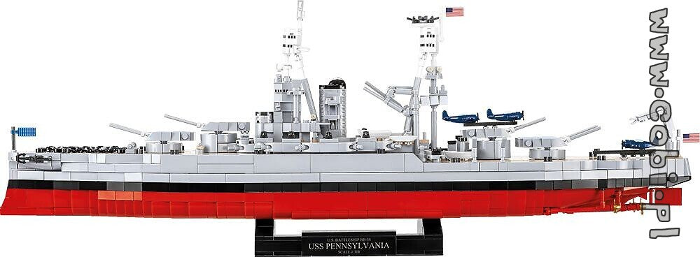 Cobi 4842 - Pennsylvania - Class Battleship (2in1) - Executive Edition
