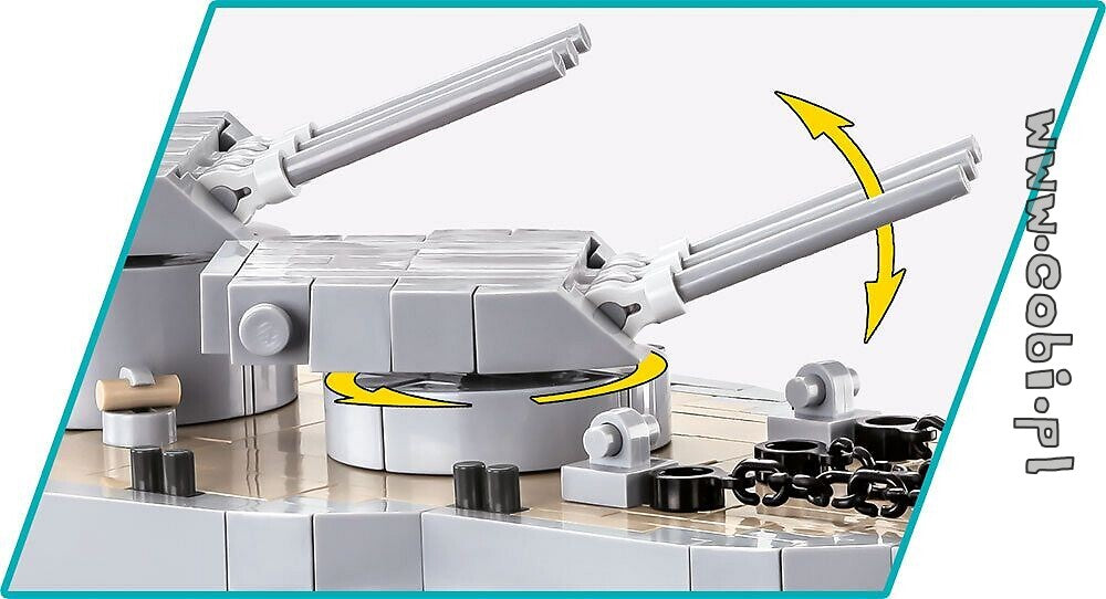 Cobi 4842 - Pennsylvania - Class Battleship (2in1) - Executive Edition