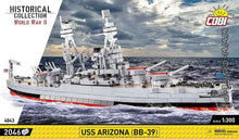 Laden Sie das Bild in den Galerie-Viewer, Cobi 4843 - USS ARIZONA (BB-39)
