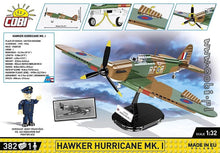 Laden Sie das Bild in den Galerie-Viewer, COBI 5728 - Hawker Hurricane Mk.I
