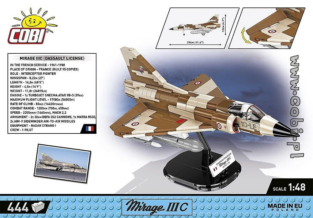 COBI 5818 - Mirage IIIC Vexin