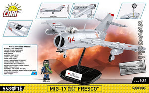 COBI 5823 - MiG-17 NATO Code "Fresco"