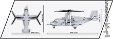 Laden Sie das Bild in den Galerie-Viewer, Cobi 5836 - Bell-Boeing V-22 Osprey
