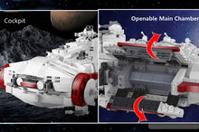 Laden Sie das Bild in den Galerie-Viewer, Mould King 21003 Starship Modell für TANTIVE IV
