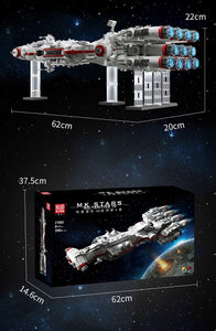 Mould King 21003 Starship Modell für TANTIVE IV