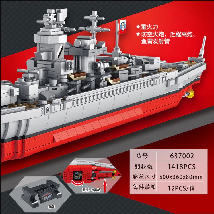 Panlos 637002 - Deutsches Schlachtschiff
