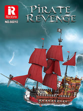 Laden Sie das Bild in den Galerie-Viewer, Reobrix 66010 - Piratenschiff &quot;Pirate Revenge&quot;
