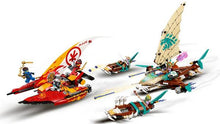 Laden Sie das Bild in den Galerie-Viewer, LEGO® NINJAGO® 71748 - Duell der Katamarane
