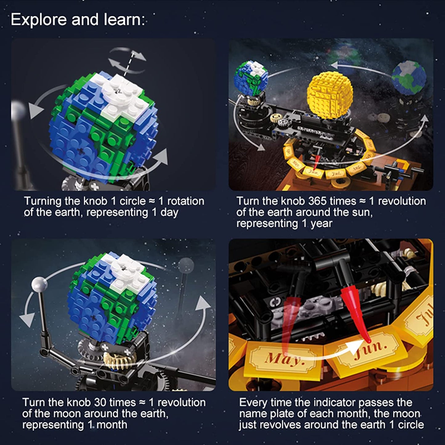 CADA c71004w - Solar System Set