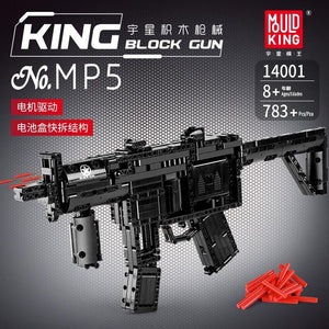 Mould King - Waffenmodelle MP5/98K/Desert Eagle/Benelli M4/QBZ95