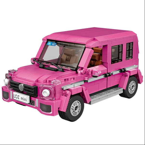 LOZ 1129 - Pink SUV Car