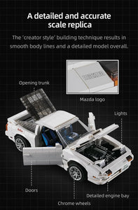 Cada C61022W - Initial D Mazda FC3S RX-7 weiß
