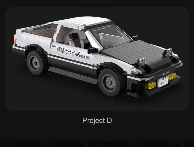 Cada C61024W - Initial-D Toyota AE86 Trueno (1324 Teile)