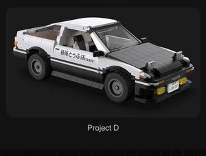 Cada C61024W - Initial-D Toyota AE86 Trueno (1324 Teile)