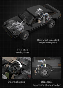 Cada C61024W - Initial-D Toyota AE86 Trueno (1324 Teile)