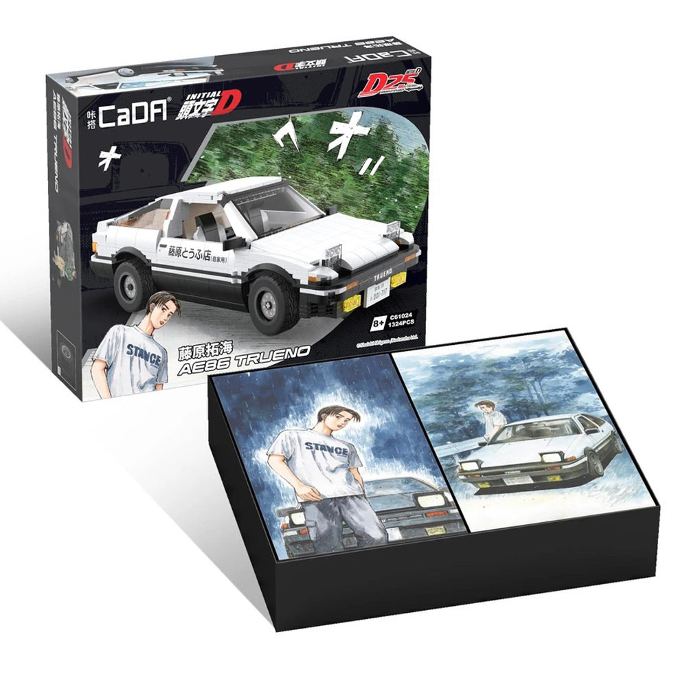 Cada C61024W - Initial-D Toyota AE86 Trueno (1324 Teile)