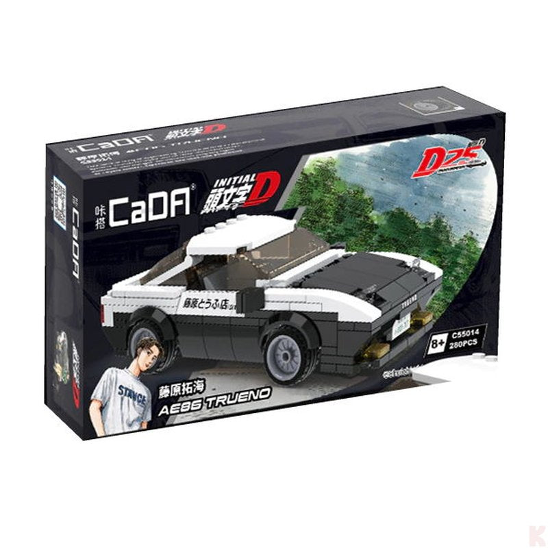 Cada Initial-D Toyota AE86 Trueno (280 Teile)