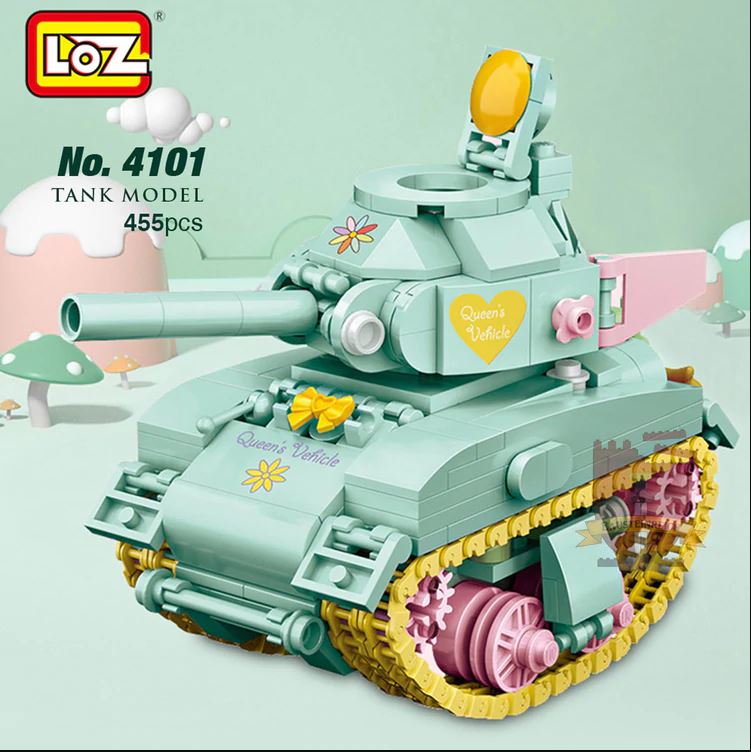 LOZ 4101 Grüner Panzer