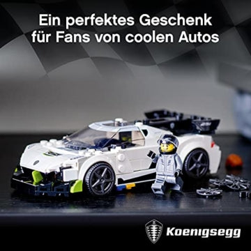 LEGO 76900 Speed Champions Koenigsegg Jesko Rennauto