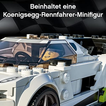 LEGO 76900 Speed Champions Koenigsegg Jesko Rennauto