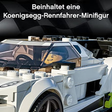 Laden Sie das Bild in den Galerie-Viewer, LEGO 76900 Speed Champions Koenigsegg Jesko Rennauto
