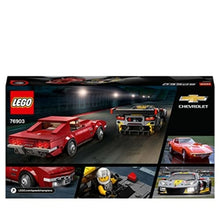 Laden Sie das Bild in den Galerie-Viewer, LEGO 76903 Speed Champions Chevrolet Corvette C8.R &amp; 1968 Chevrolet Corvette
