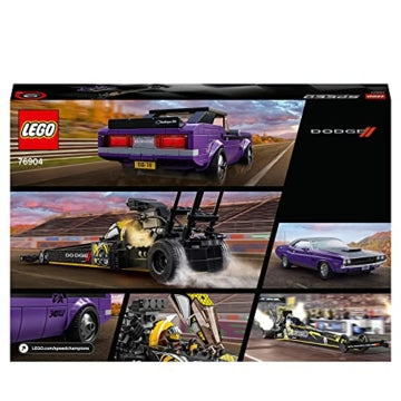 LEGO 76904 Speed Champions Mopar Dodge//SRT Dragster & 1970 Dodge Challenger