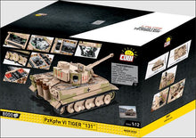 Laden Sie das Bild in den Galerie-Viewer, Cobi 2801 - PzKpfw VI TIGER &quot;131&quot; - AB ca. SEPTEMBER/OKTOBER VERFÜGBAR
