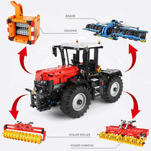 Laden Sie das Bild in den Galerie-Viewer, Mould King 17020 Traktor rot
